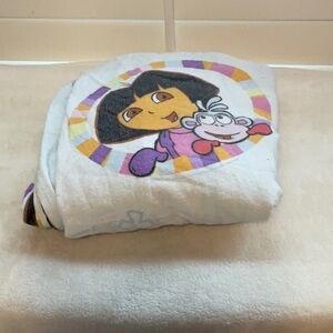 White and Purple Cartoon Character Bedding Sheets